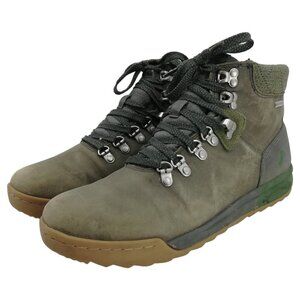 Forsake Patch Womens Leather Waterproof Hiking Boots Size 11 Cypress Gray Green